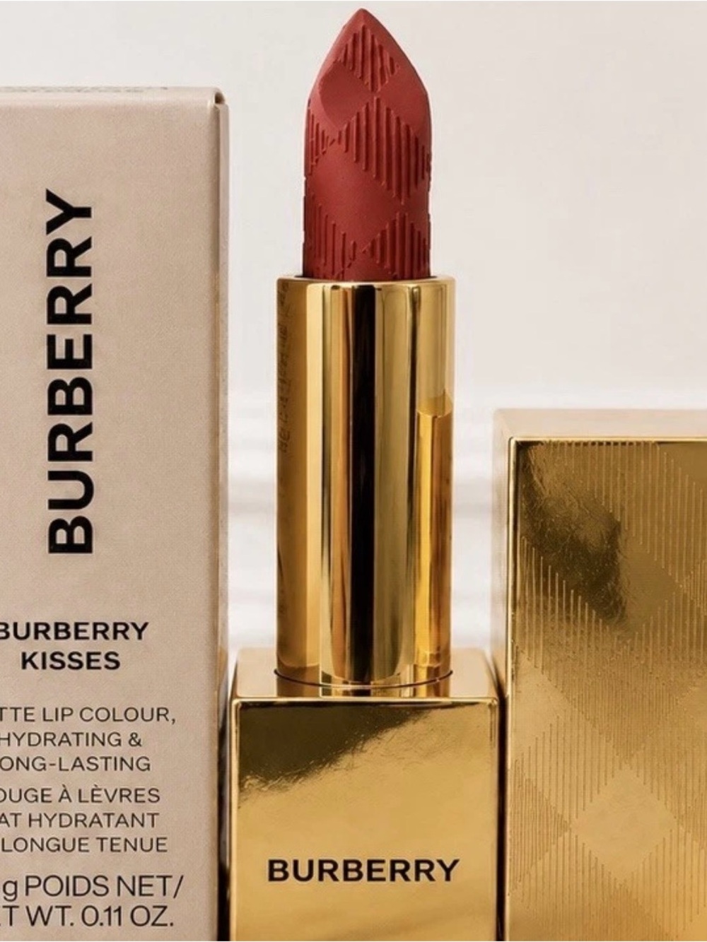 Burberry Kisses Lipstick — matte russet 93